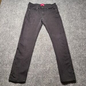 Franky Max Mens Black Denim Slim Straight Jeans Size 32x32 RN 86344